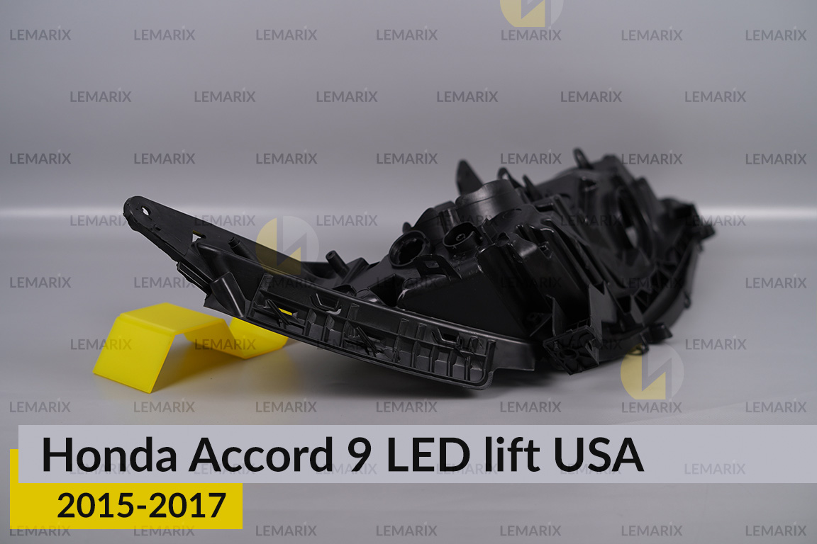 Корпус фари Honda Accord 9 LED USA (2015-2017) рест лівий