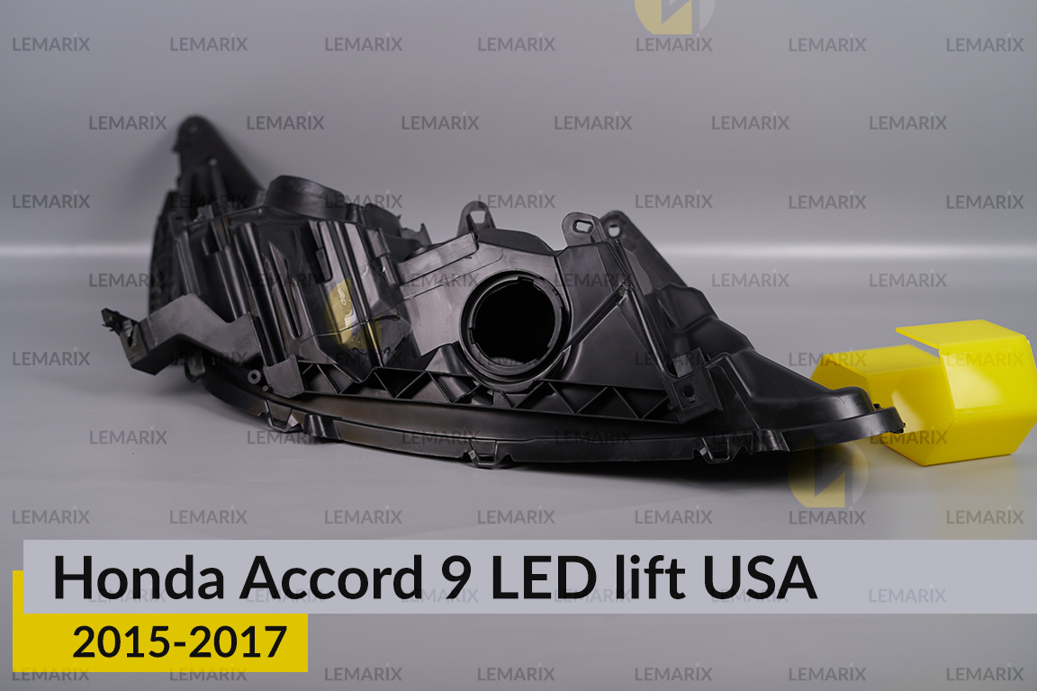 Корпус фари Honda Accord 9 LED USA (2015-2017) рест лівий