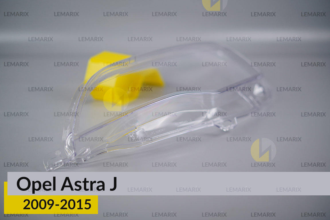 Скло фари Opel Astra J (2009-2015) ліве
