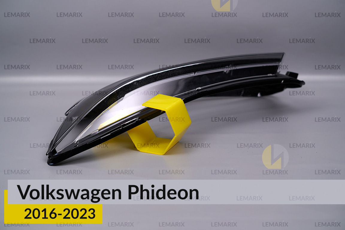 Скло фари VW Volkswagen Phideon (2016-2023) ліве
