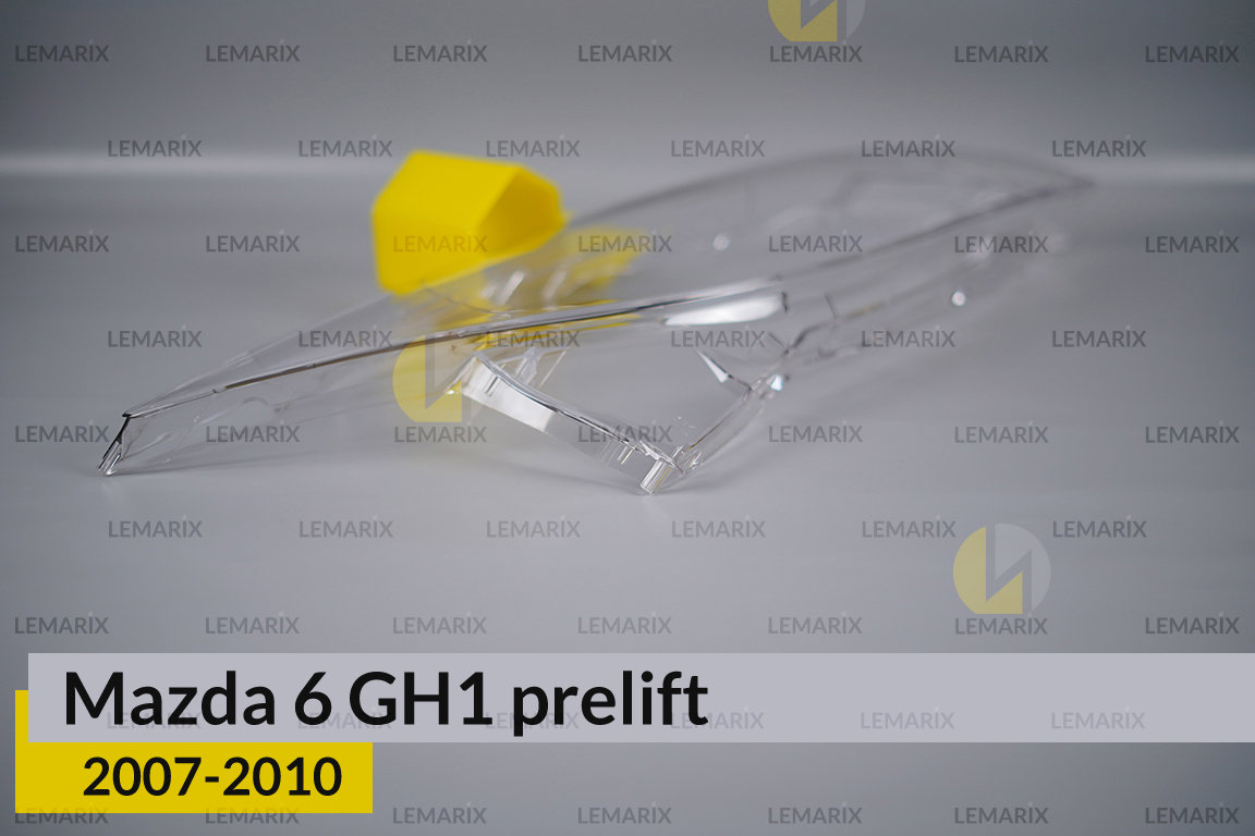 Скло фари Mazda 6 GH1 (2007-2010) дорест праве