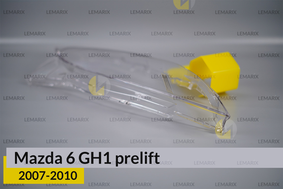 Скло фари Mazda 6 GH1 (2007-2010) дорест праве