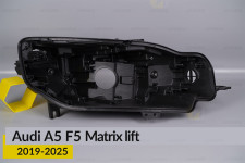 Корпус фары Audi A5 F5 Matrix (2019-2025) рест правый