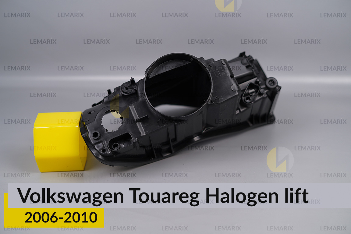Корпус фари VW Volkswagen Touareg Halogen (2006-2010) рест правий