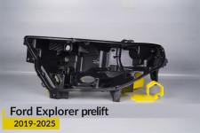 Корпус фары Ford Explorer (2019-2024) дорест левый