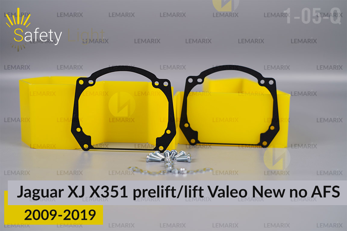 Перехідна рамка для Jaguar XJ X351 Valeo New no AFS (2009-2019) дорест/рест