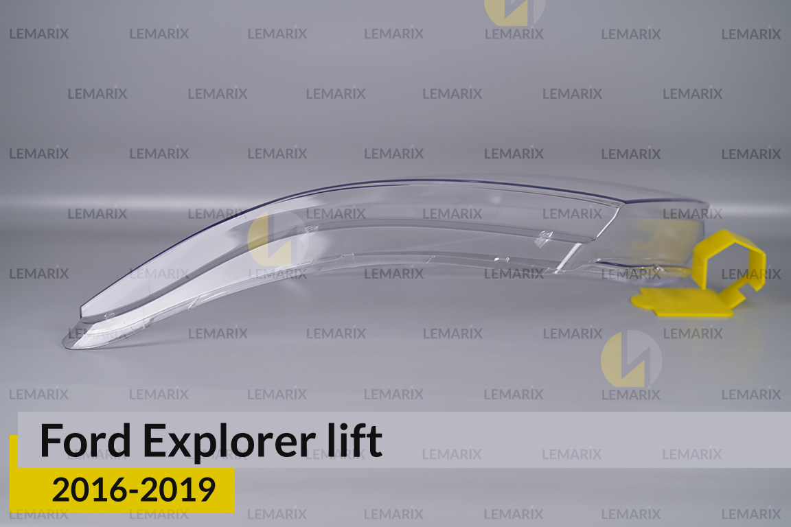 Скло фари Ford Explorer (2016-2019) рест ліве