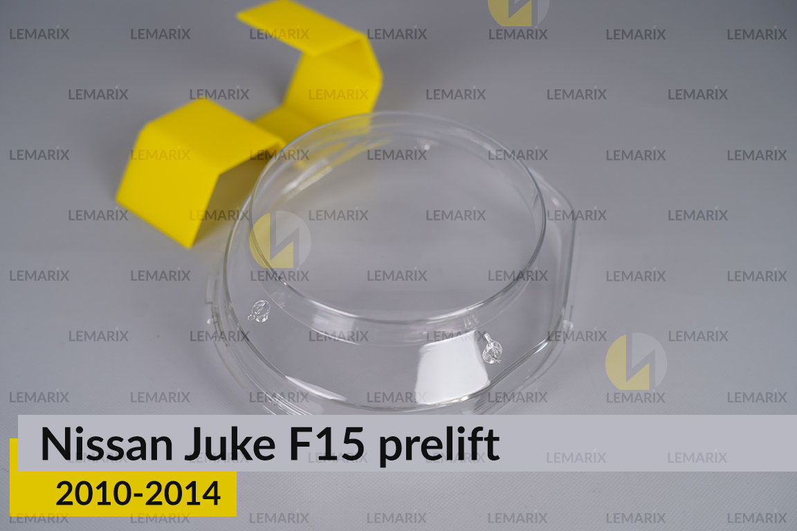 Скло фари Nissan Juke F15 (2010-2014) дорест ліве