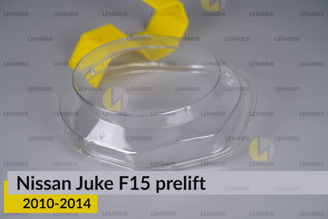 Скло фари Nissan Juke F15 (2010-2014) дорест ліве
