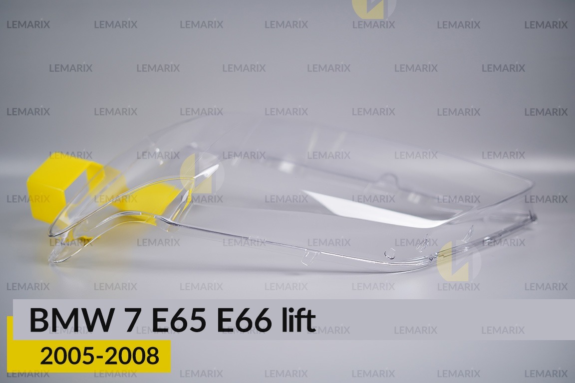 Скло фари BMW 7 E65 E66 (2005-2008) рест ліве