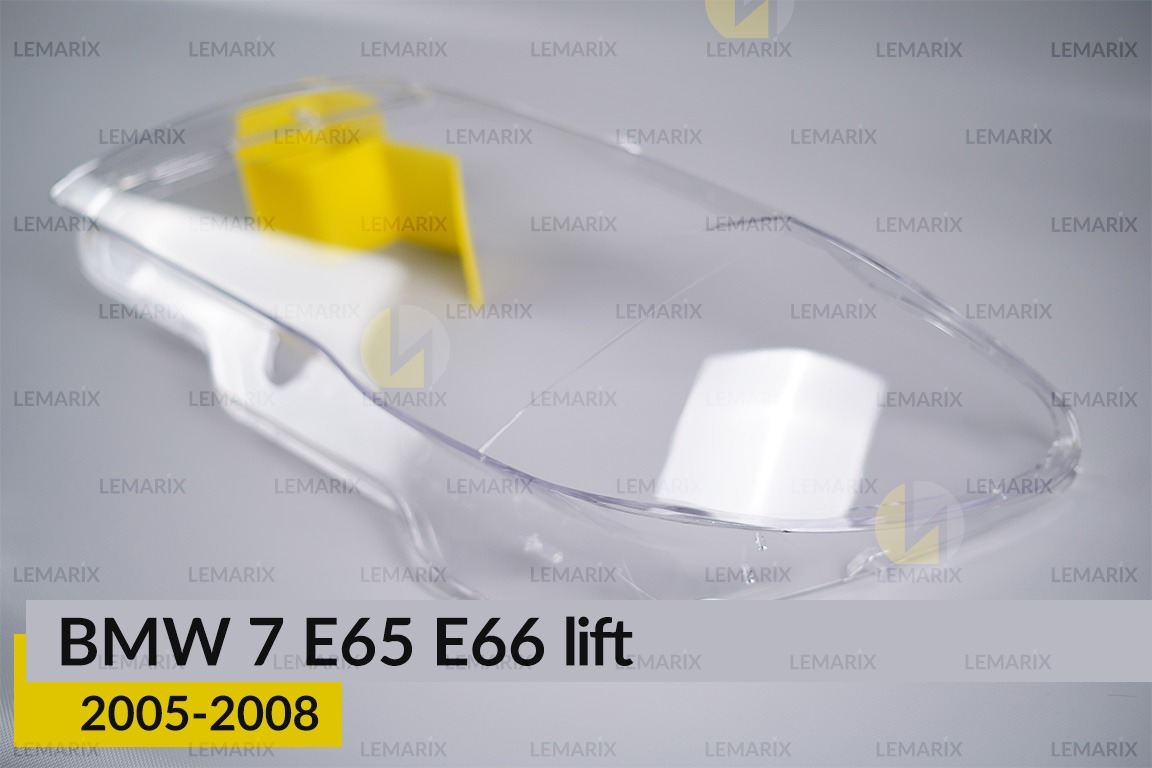 Скло фари BMW 7 E65 E66 (2005-2008) рест ліве