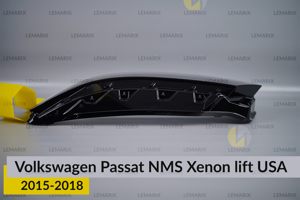 Скло фари VW Volkswagen Passat NMS Xenon USA (2015-2018) рест ліве