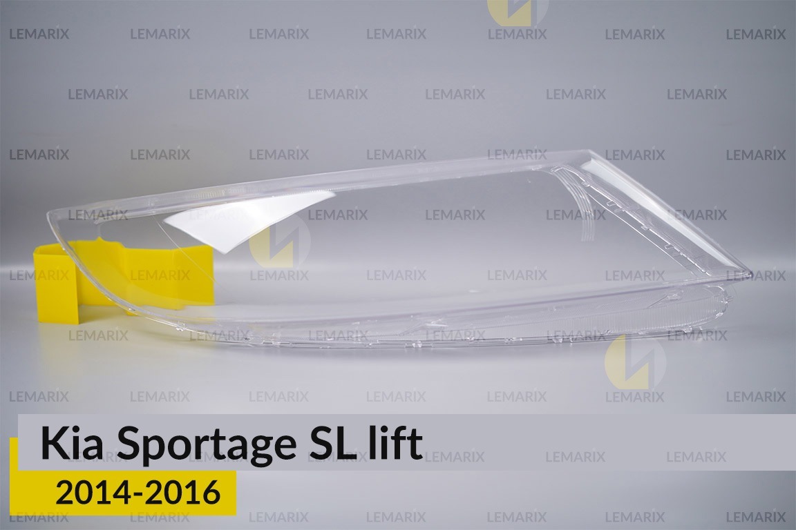 Скло фари KIA Sportage SL (2014-2016) рест праве