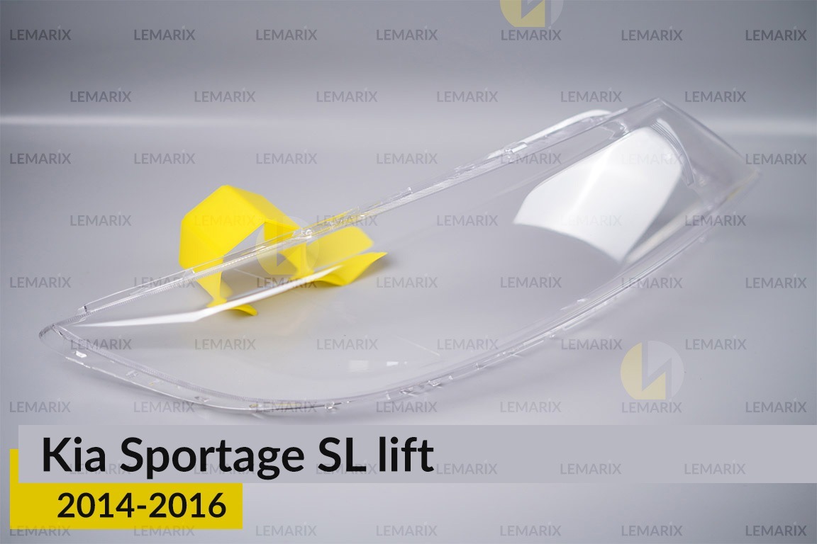Скло фари KIA Sportage SL (2014-2016) рест праве