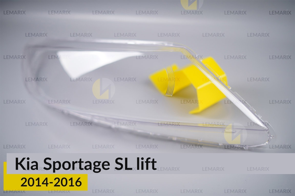 Скло фари KIA Sportage SL (2014-2016) рест праве