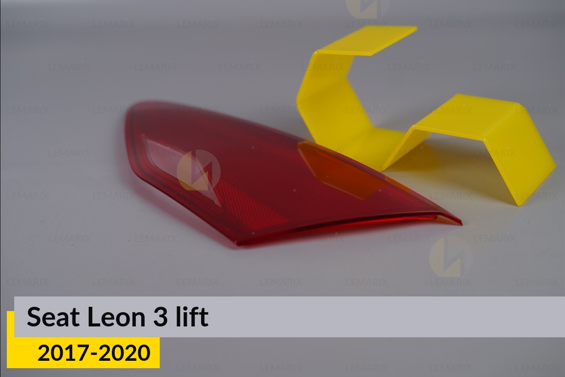 Скло заднього ліхтаря внутрішнє в кришці багажника Seat Leon 3 (2017-2020) рест праве