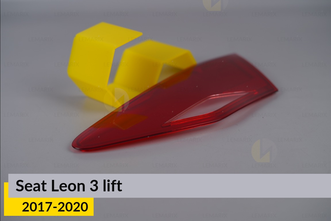 Скло заднього ліхтаря внутрішнє в кришці багажника Seat Leon 3 (2017-2020) рест праве