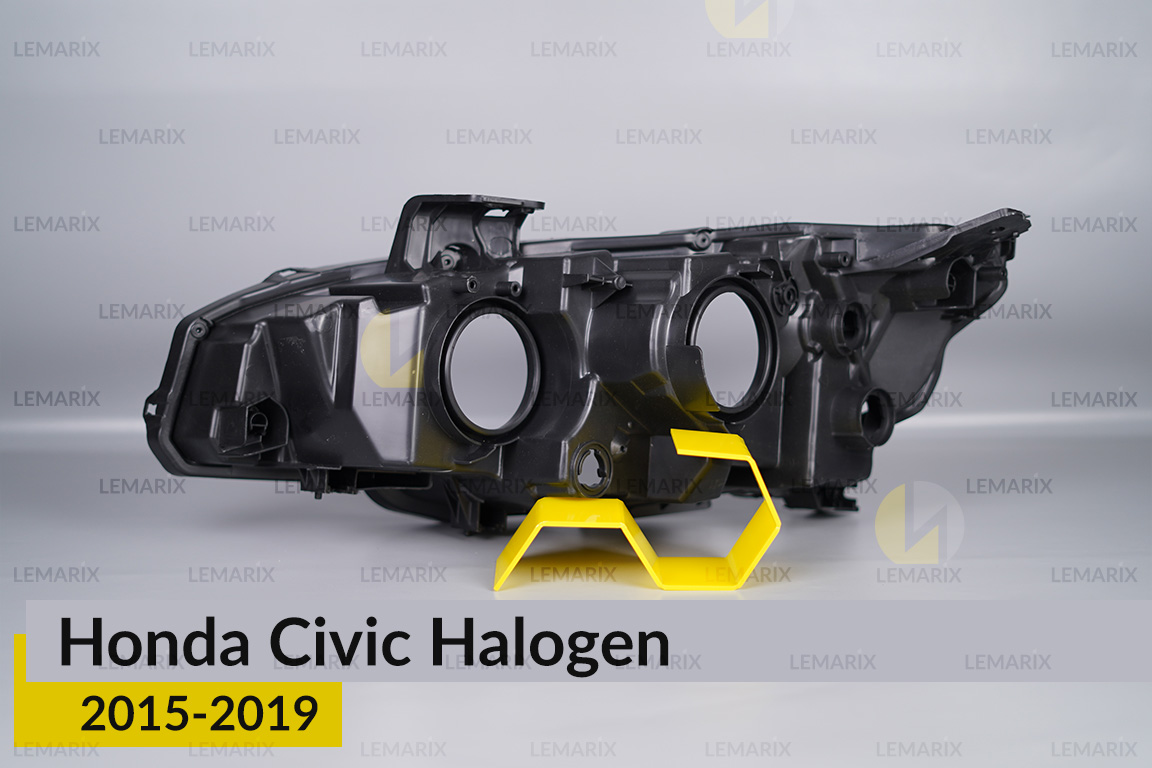 Корпус фари Honda Civic Halogen (2015-2019) правий