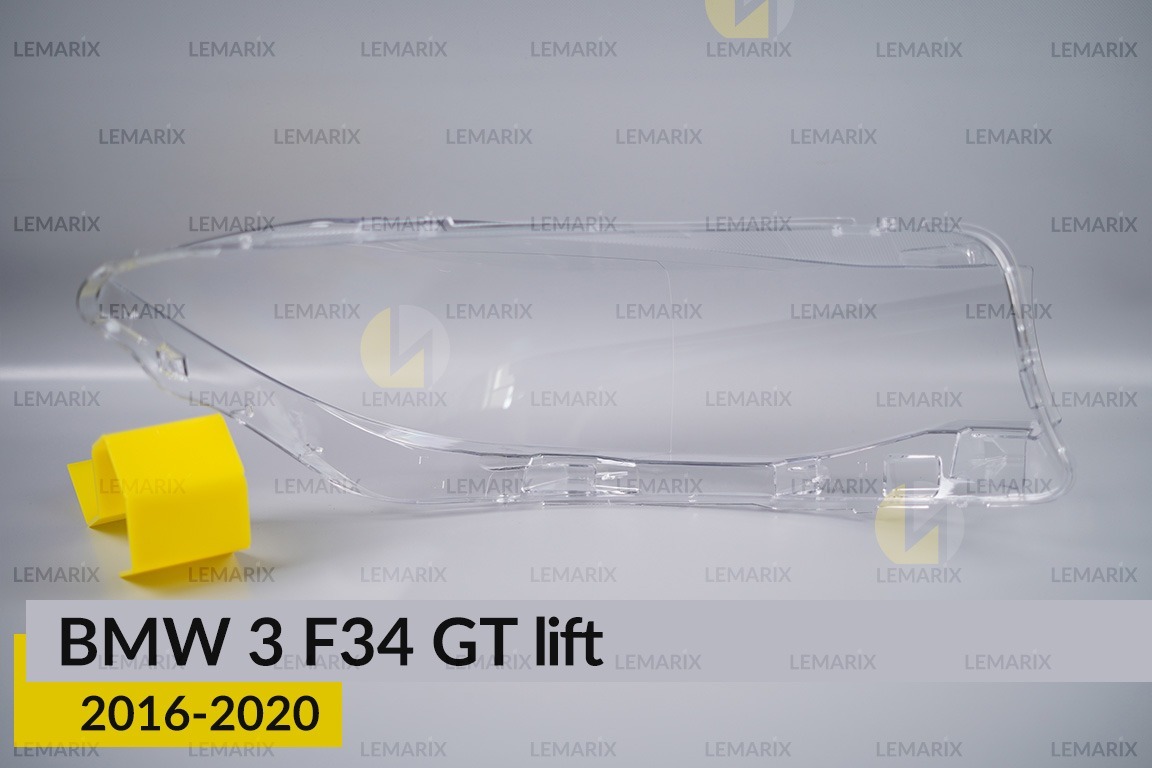 Скло фари BMW 3 F34 GT (2016-2020) рест ліве