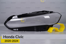 Стекло фары Honda Civic (2020-2026) левое