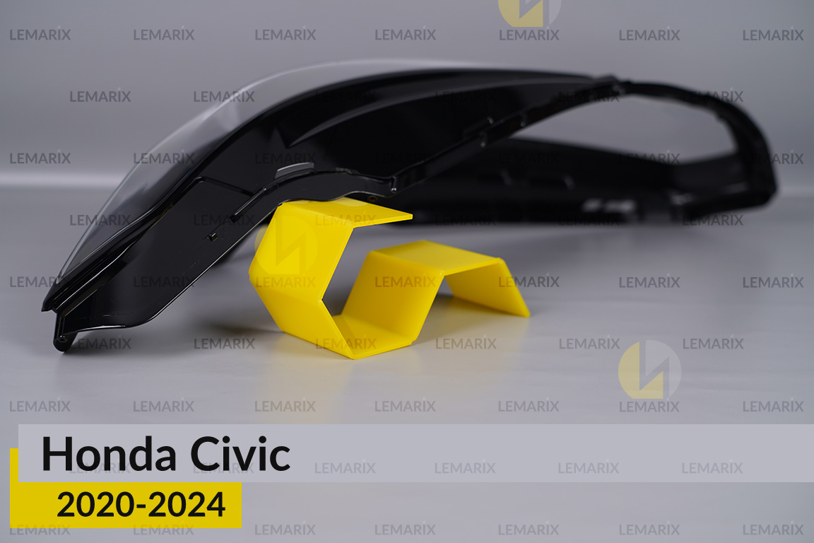 Скло фари Honda Civic (2020-2024) ліве