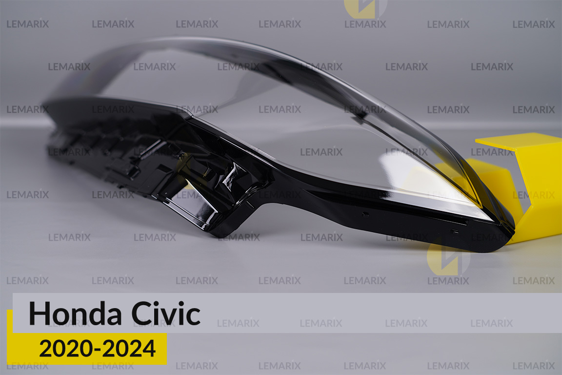 Скло фари Honda Civic (2020-2024) ліве