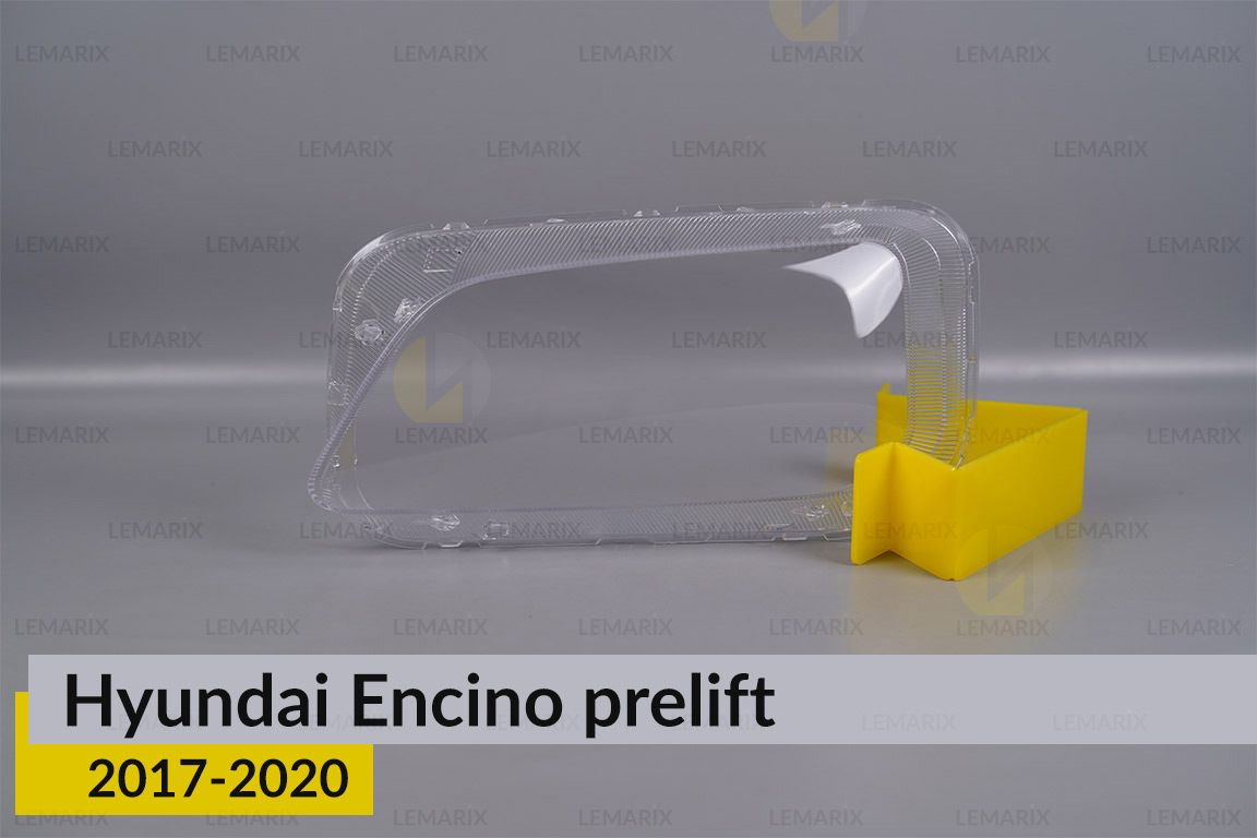 Скло фари Hyundai Encino (2017-2020) дорест ліве