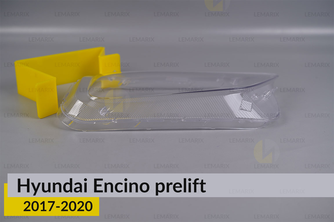 Скло фари Hyundai Encino (2017-2020) дорест ліве