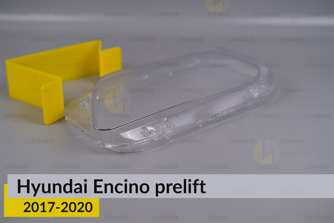 Скло фари Hyundai Encino (2017-2020) дорест ліве