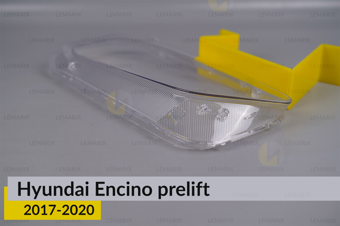 Скло фари Hyundai Encino (2017-2020) дорест ліве