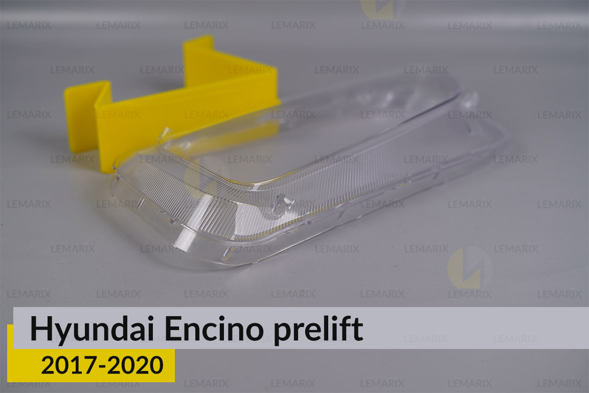 Скло фари Hyundai Encino (2017-2020) дорест ліве