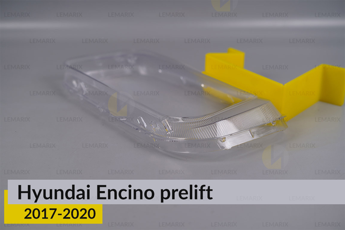 Скло фари Hyundai Encino (2017-2020) дорест ліве