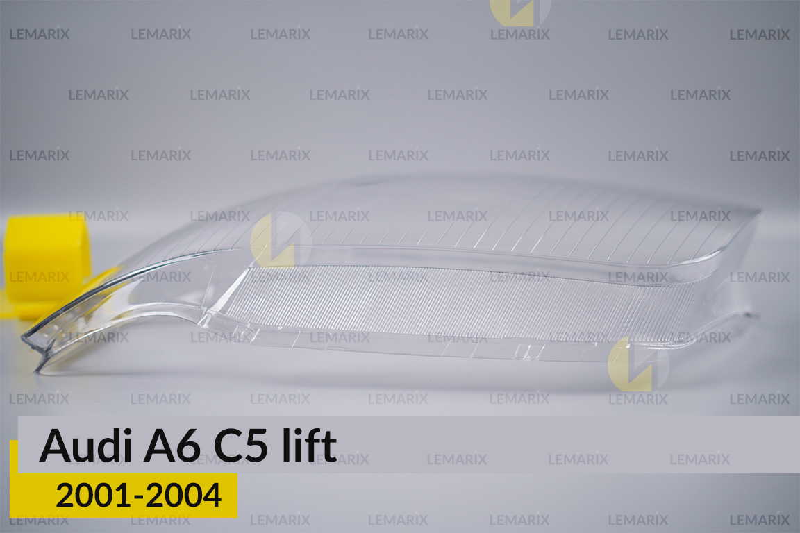 Скло фари Audi A6 C5 (2001-2004) рест ліве