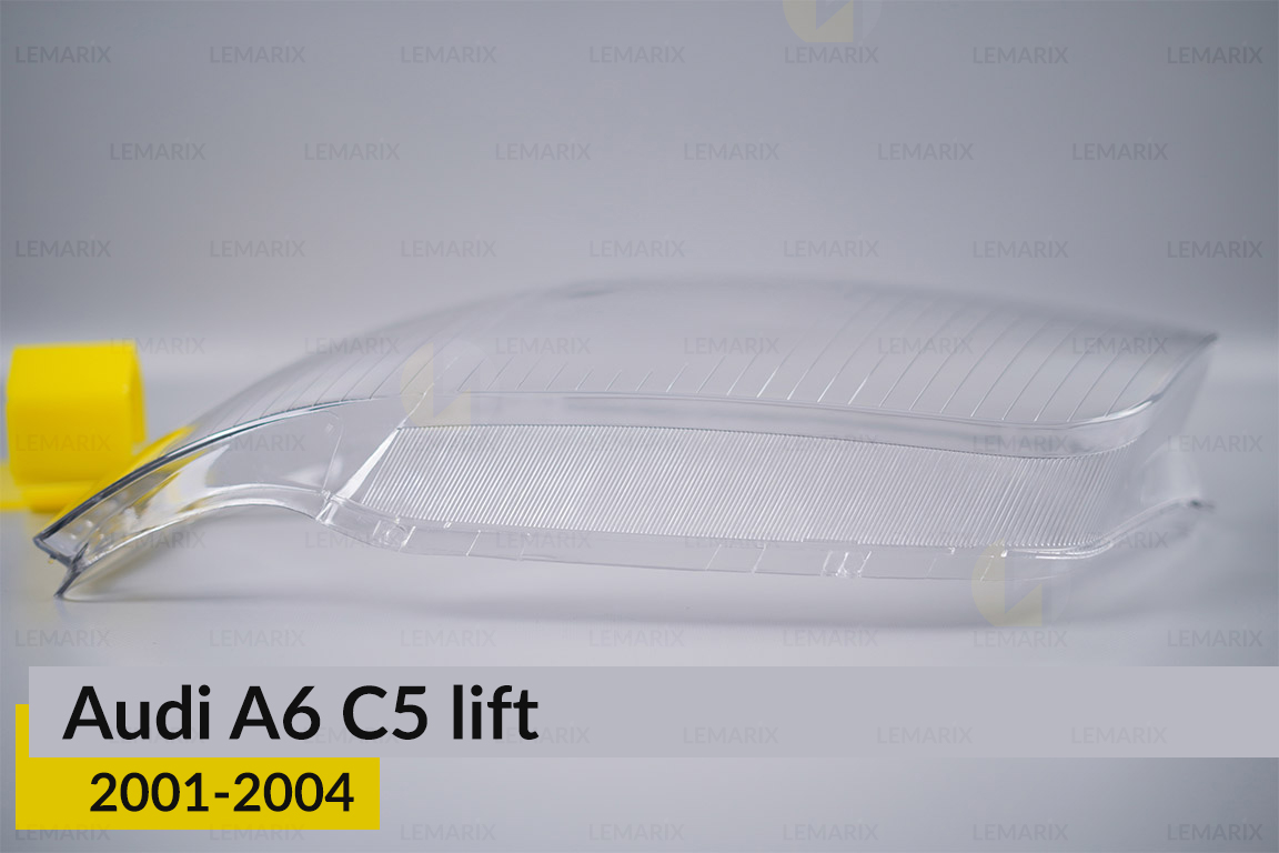 Скло фари Audi A6 C5 (2001-2004) рест ліве