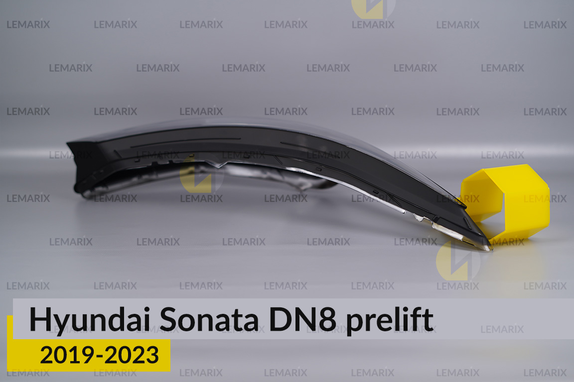 Скло фари Hyundai Sonata DN8 (2019-2023) дорест праве