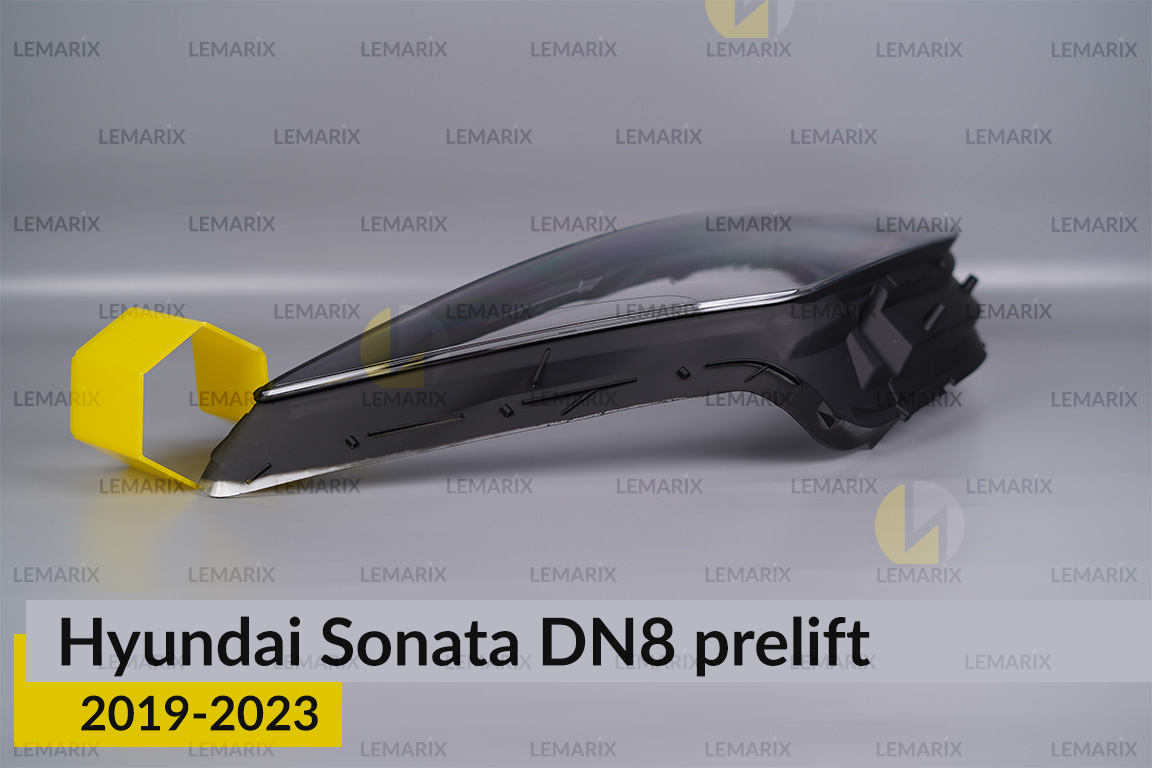 Скло фари Hyundai Sonata DN8 (2019-2023) дорест праве