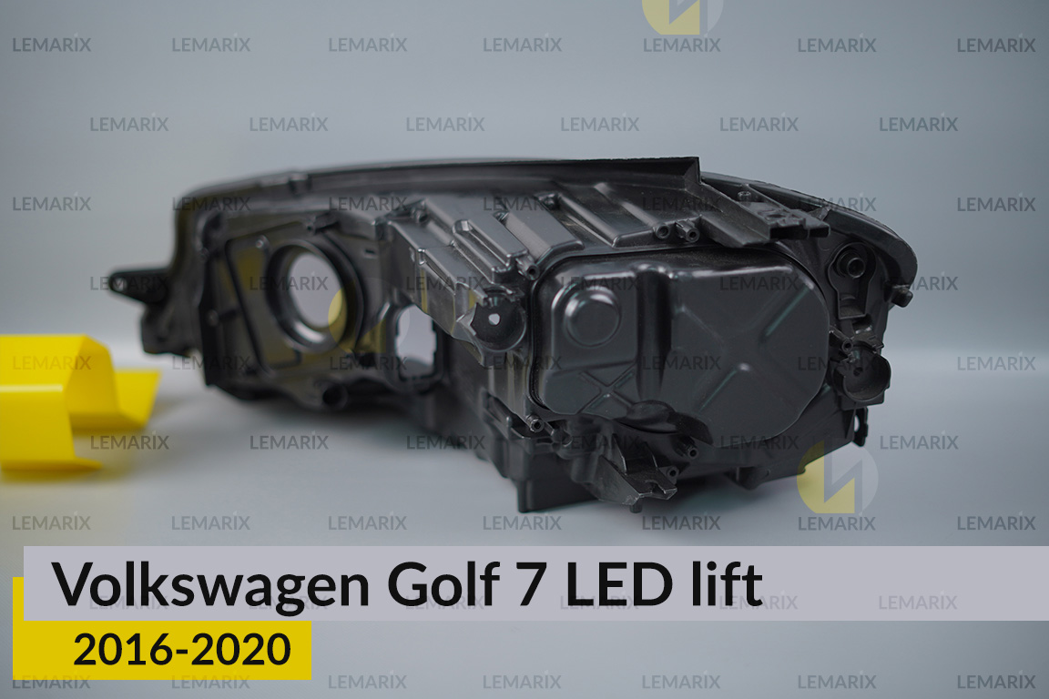 Корпус фари VW Volkswagen Golf 7 LED (2016-2020) рест правий