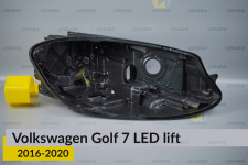 Корпус фари VW Volkswagen Golf 7 LED (2016-2020) рест правий
