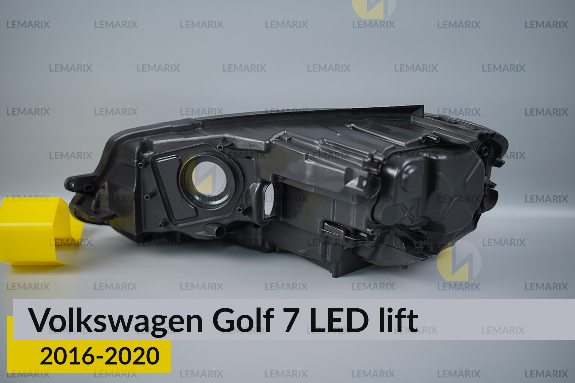Корпус фари VW Volkswagen Golf 7 LED (2016-2020) рест правий