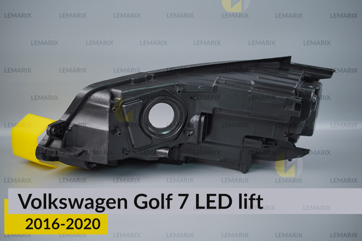 Корпус фари VW Volkswagen Golf 7 LED (2016-2020) рест правий