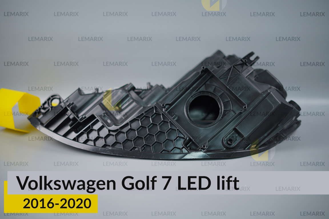 Корпус фари VW Volkswagen Golf 7 LED (2016-2020) рест правий