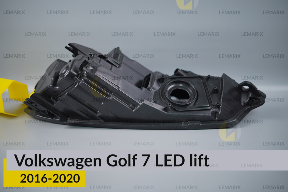 Корпус фари VW Volkswagen Golf 7 LED (2016-2020) рест правий
