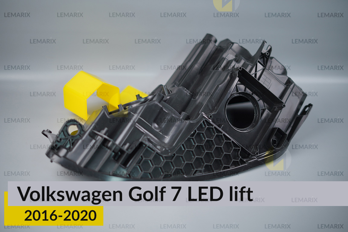 Корпус фари VW Volkswagen Golf 7 LED (2016-2020) рест правий