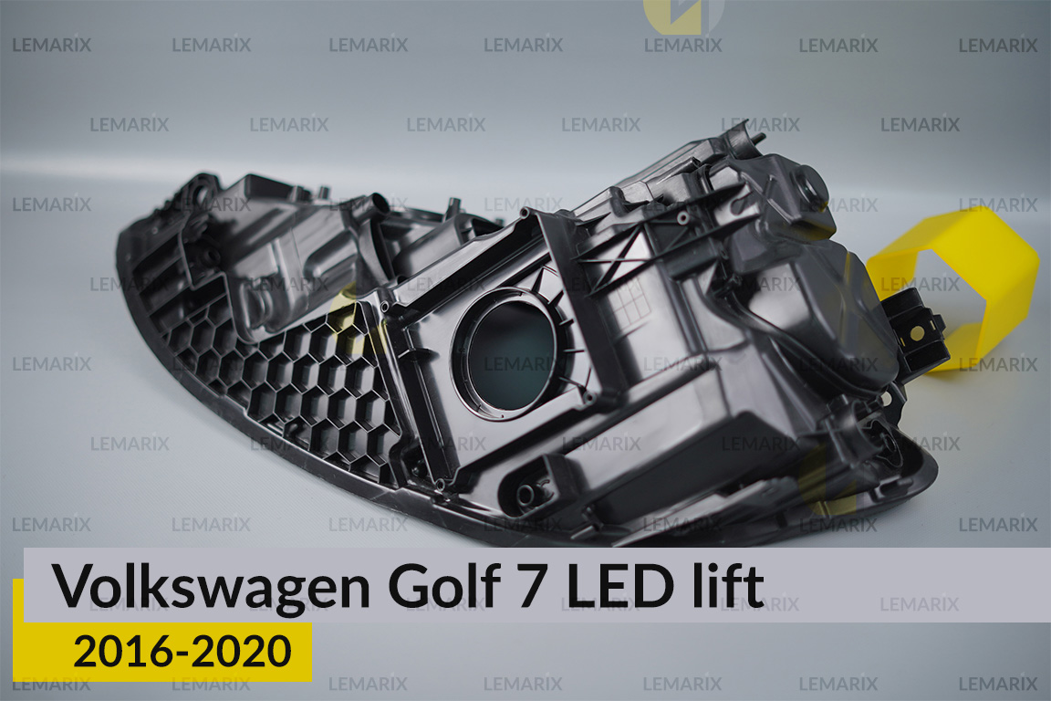 Корпус фари VW Volkswagen Golf 7 LED (2016-2020) рест правий