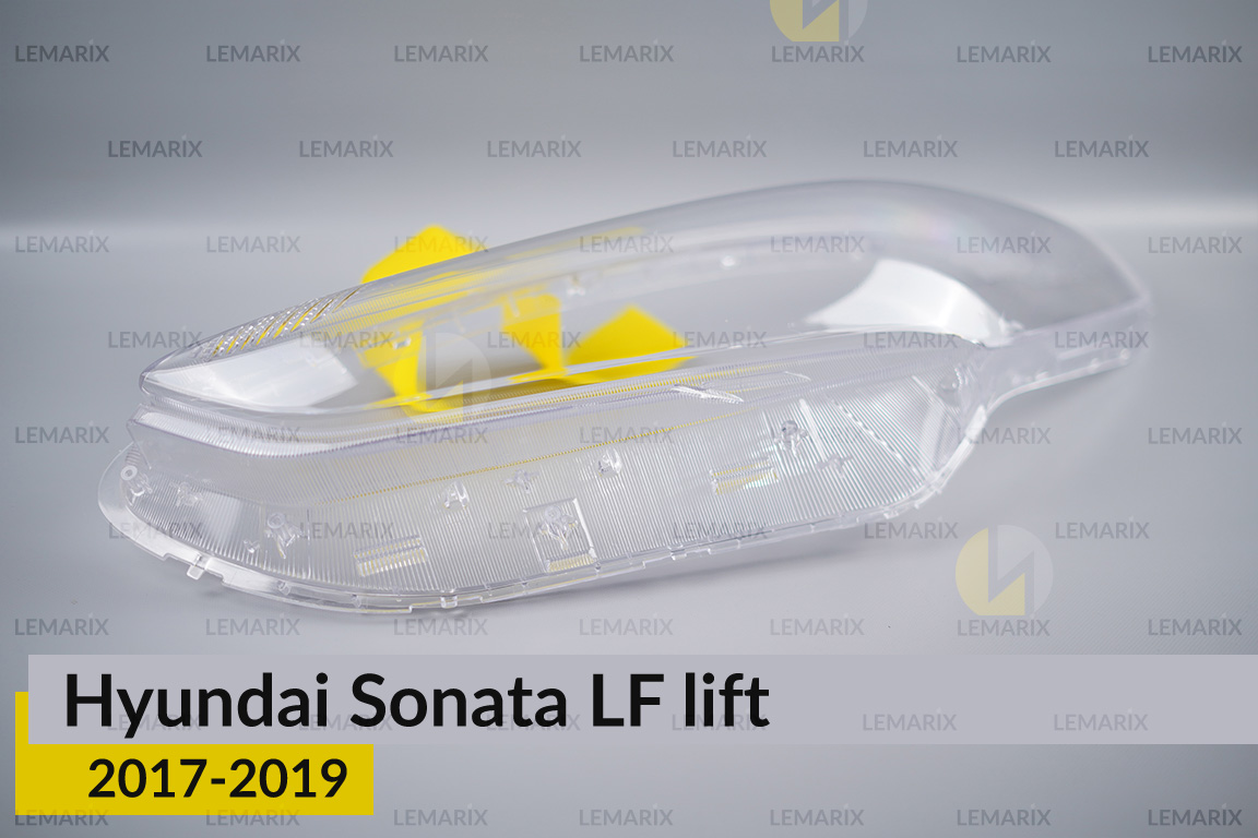 Скло фари Hyundai Sonata LF (2017-2019) рест ліве