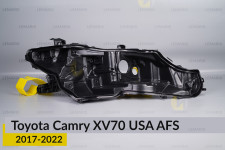 Корпус фары Toyota Camry XV70 USA AFS (2017-2022) правый