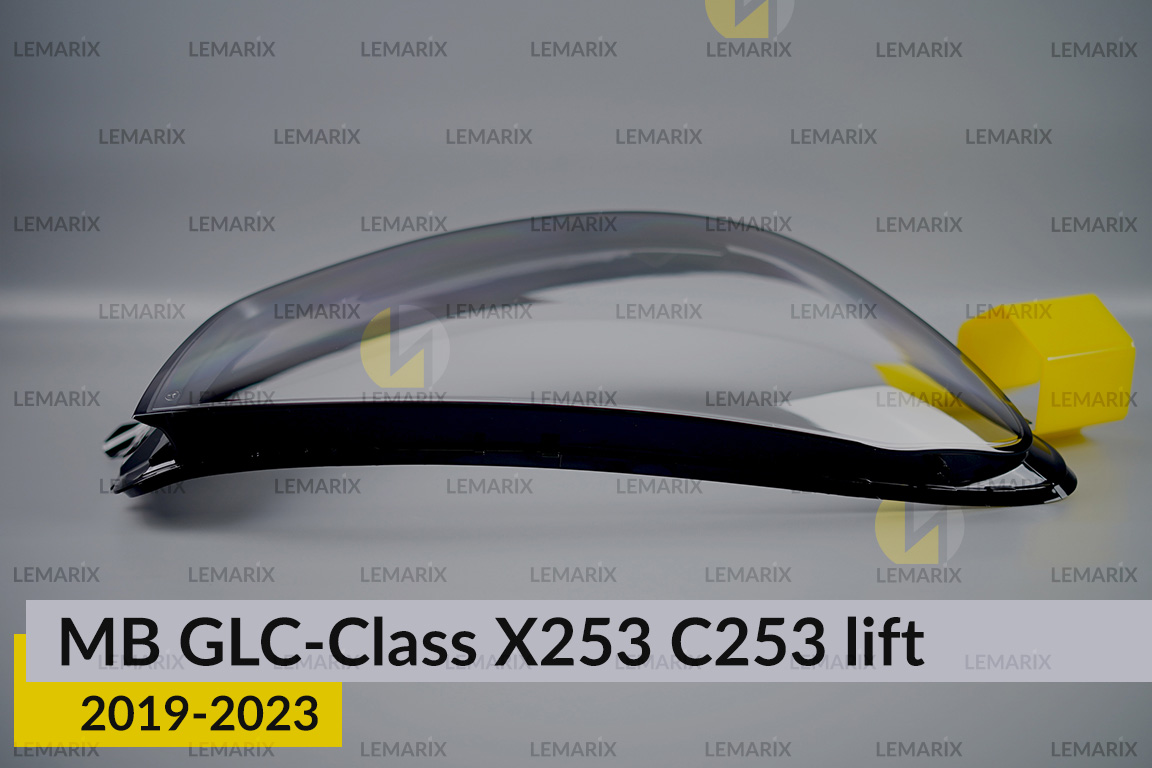 Скло фари Mercedes-Benz GLC-Class X253 C253 (2019-2023) рест праве