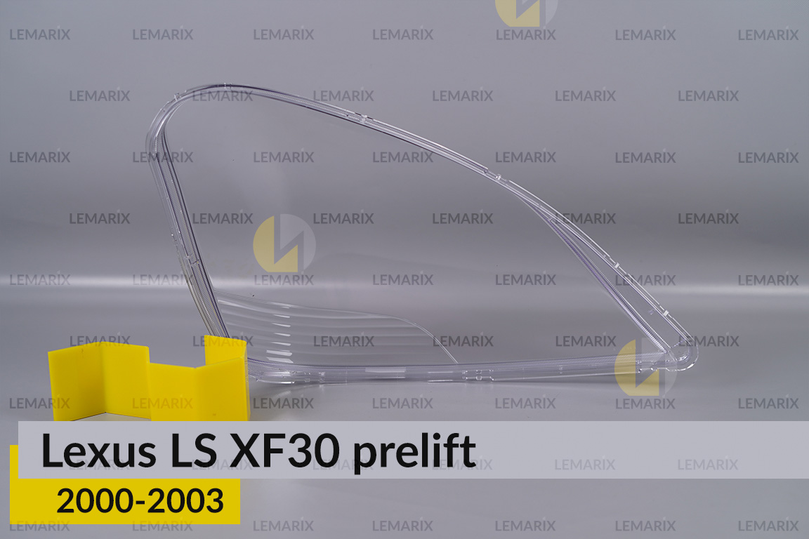 Скло фари Lexus LS XF30 (2000-2003) дорест ліве