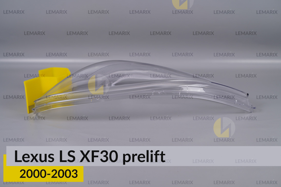 Скло фари Lexus LS XF30 (2000-2003) дорест ліве