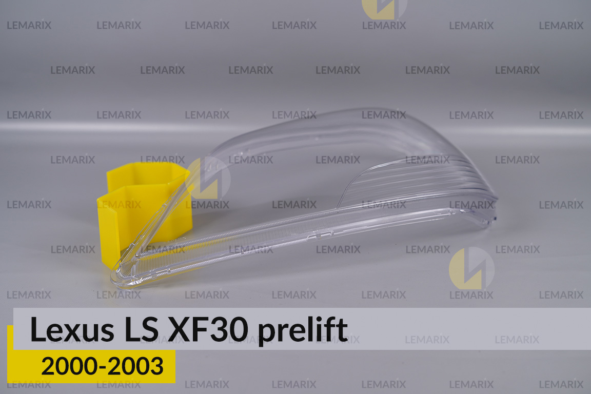 Скло фари Lexus LS XF30 (2000-2003) дорест ліве